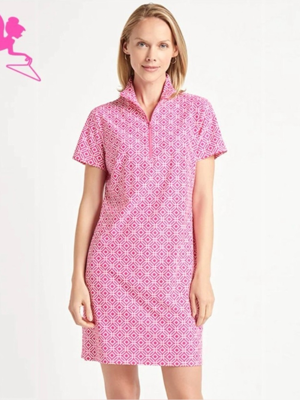 JUDE CONNALLY Short Sleeve Alexia Dress Mini Links